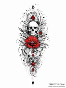 Tattoo sketch divine representation, tattoo f... - эскиз тату (№1757223915_0, 07.09.2025 05:45) — Tatufoto.com