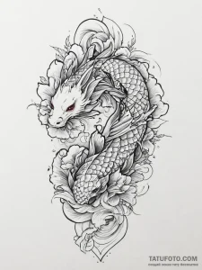 Tattoo sketch genuine, tattoo sketch design,... - эскиз тату (№1757227874_0, 07.09.2025 06:51) — Tatufoto.com