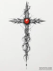 Tattoo sketch cosmic root, tattoo drawing out... - эскиз тату (№1757229452_0, 07.09.2025 07:17) — Tatufoto.com