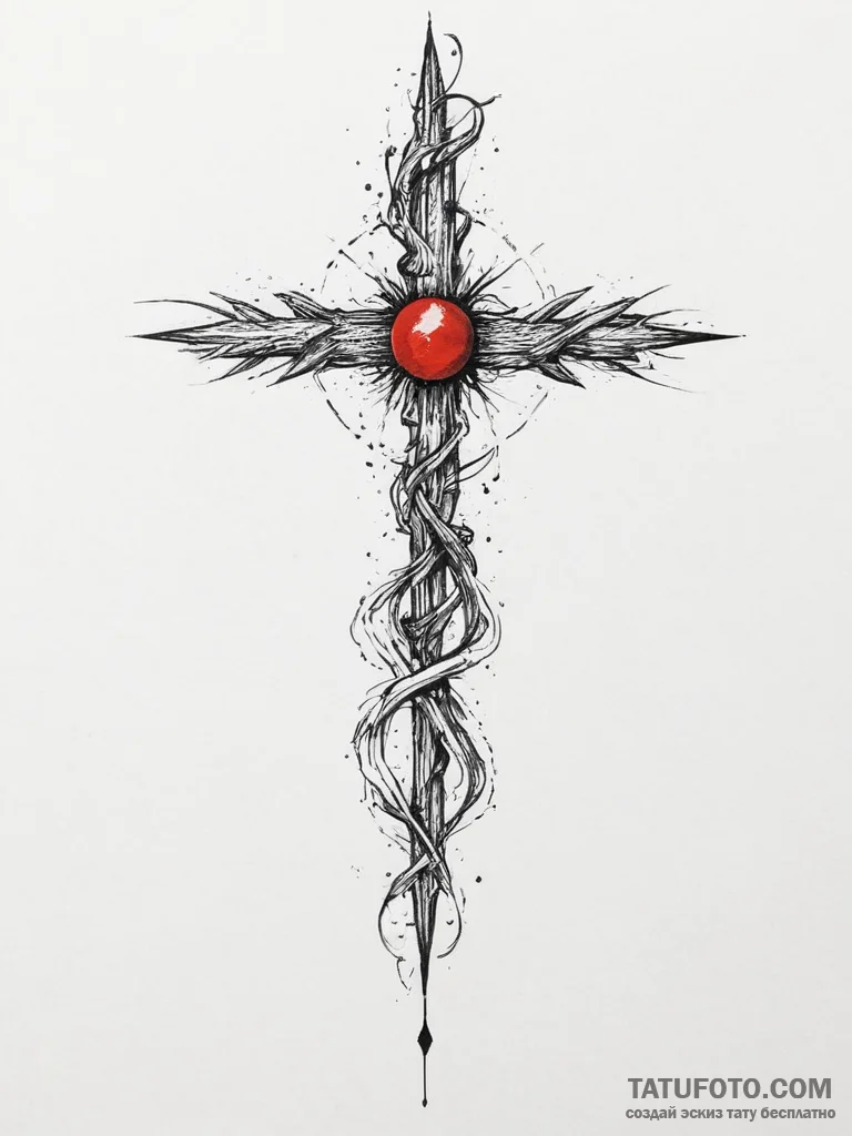 Tattoo sketch cosmic root, tattoo drawing out... - эскиз тату (№1757229452_0, 07.09.2025 07:17) — Tatufoto.com