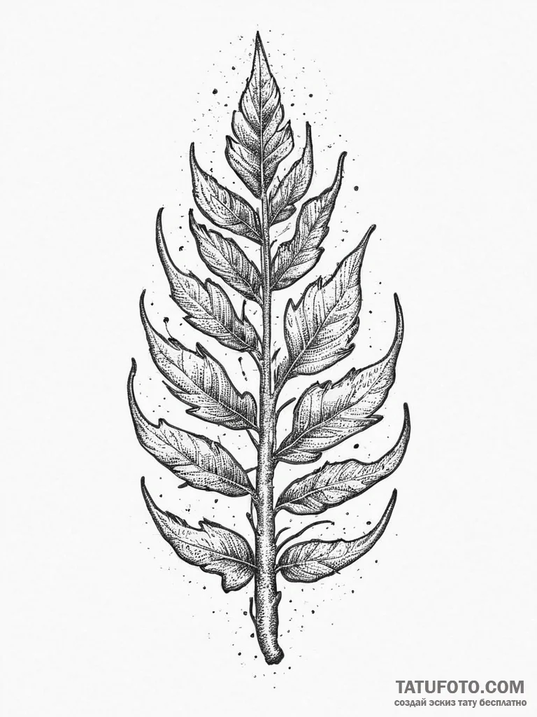 Tattoo sketch turmeric root, tattoo sketch de... - эскиз тату (№1757231634_0, 07.09.2025 07:53) — Tatufoto.com