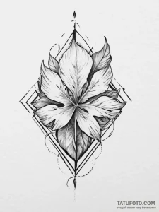 Tattoo sketch philodendron, tattoo sketch des... - эскиз тату (№1757232229_0, 07.09.2025 08:03) — Tatufoto.com