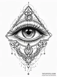 Tattoo sketch eye of horus, tattoo sketch des... - эскиз тату (№1757232428_0, 07.09.2025 08:07) — Tatufoto.com