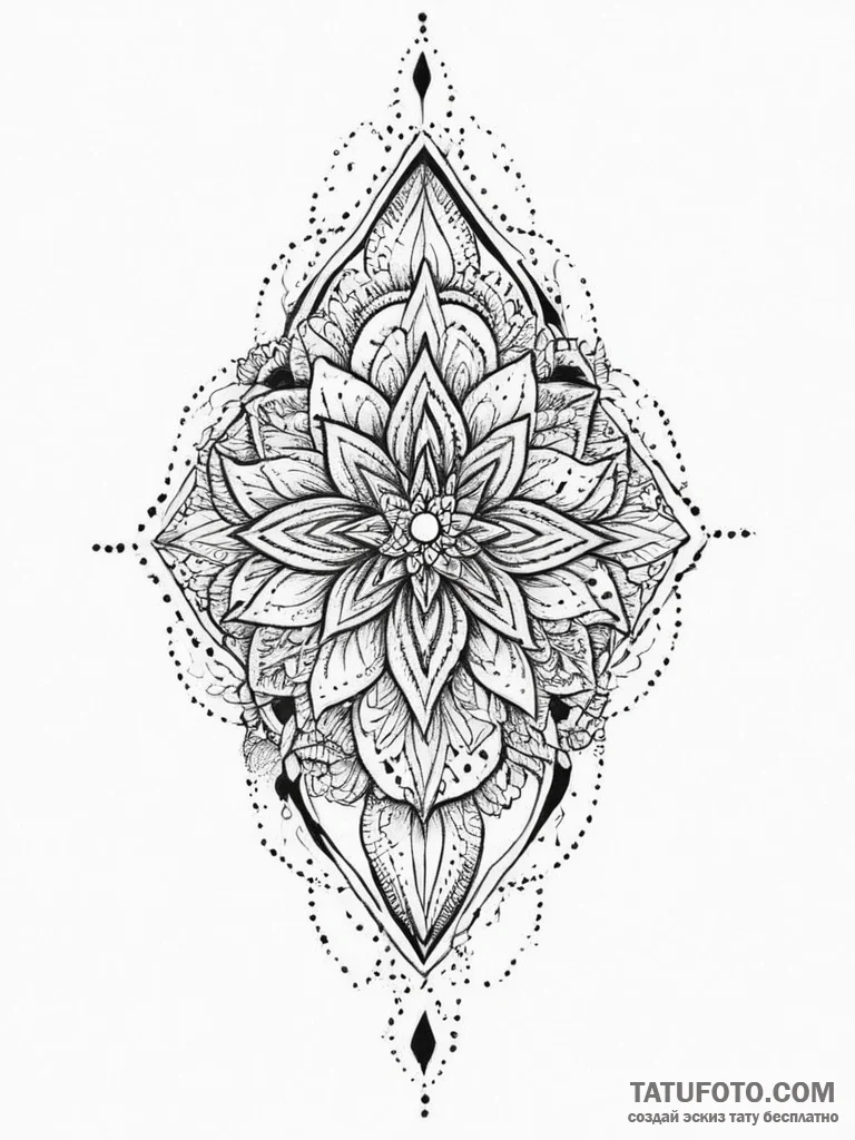 Tattoo sketch element, tattoo line art, black... - эскиз тату (№1757234624_0, 07.09.2025 08:43) — Tatufoto.com