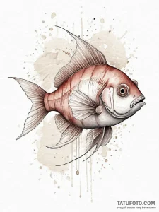 Tattoo sketch soldierfish, artistic tattoo sk... - эскиз тату (№1757237221_0, 07.09.2025 09:27) — Tatufoto.com