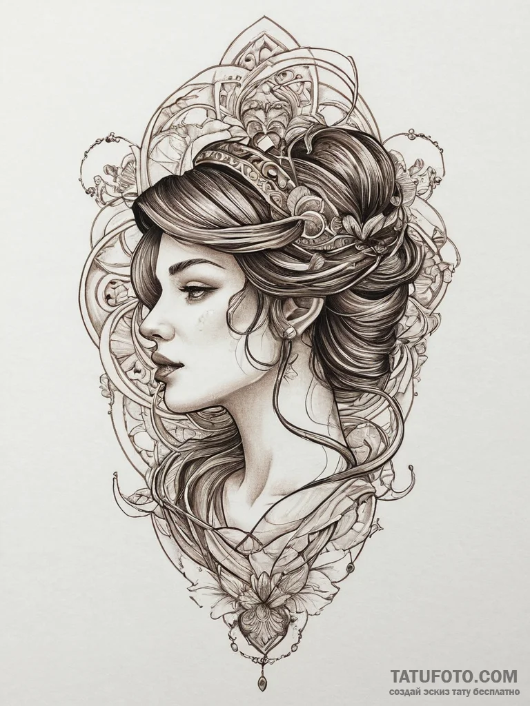 Tattoo sketch wood, tattoo line art, sepia to... - эскиз тату (№1757238018_0, 07.09.2025 09:40) — Tatufoto.com
