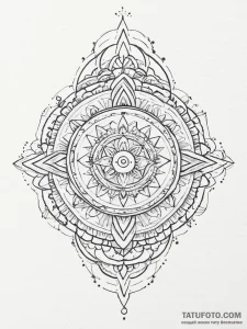Tattoo sketch magical needle, tattoo drawing... - эскиз тату (№1757239015_0, 07.09.2025 09:56) — Tatufoto.com