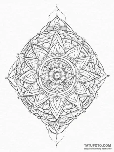 Tattoo sketch cosmic spring, tattoo drawing o... - эскиз тату (№1757239807_0, 07.09.2025 10:10) — Tatufoto.com