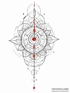 Tattoo sketch cosmic soul, tattoo sketch desi... - эскиз тату (№1757242382_0, 07.09.2025 10:53) — Tatufoto.com