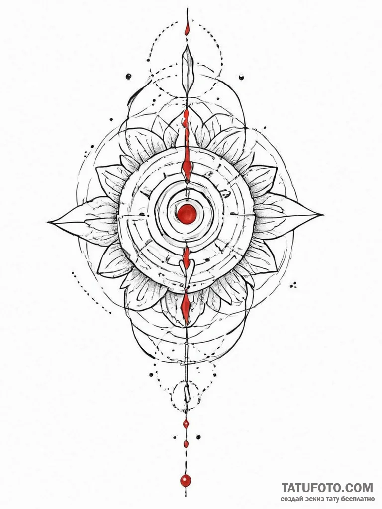 Tattoo sketch cosmic soul, tattoo sketch desi... - эскиз тату (№1757242382_0, 07.09.2025 10:53) — Tatufoto.com