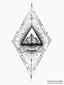 Tattoo sketch obsidian, tattoo line art, blac... - эскиз тату (№1757253110_0, 07.09.2025 13:51) — Tatufoto.com