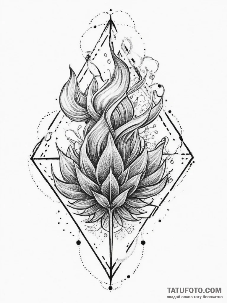 Tattoo sketch smoke tattoo, concept art for t... - эскиз тату (№1757254294_0, 07.09.2025 14:11) — Tatufoto.com