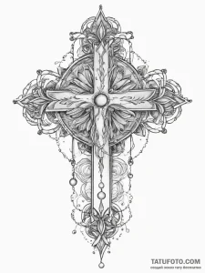 Tattoo sketch celestial bodies with a quote,... - эскиз тату (№1757255506_0, 07.09.2025 14:31) — Tatufoto.com