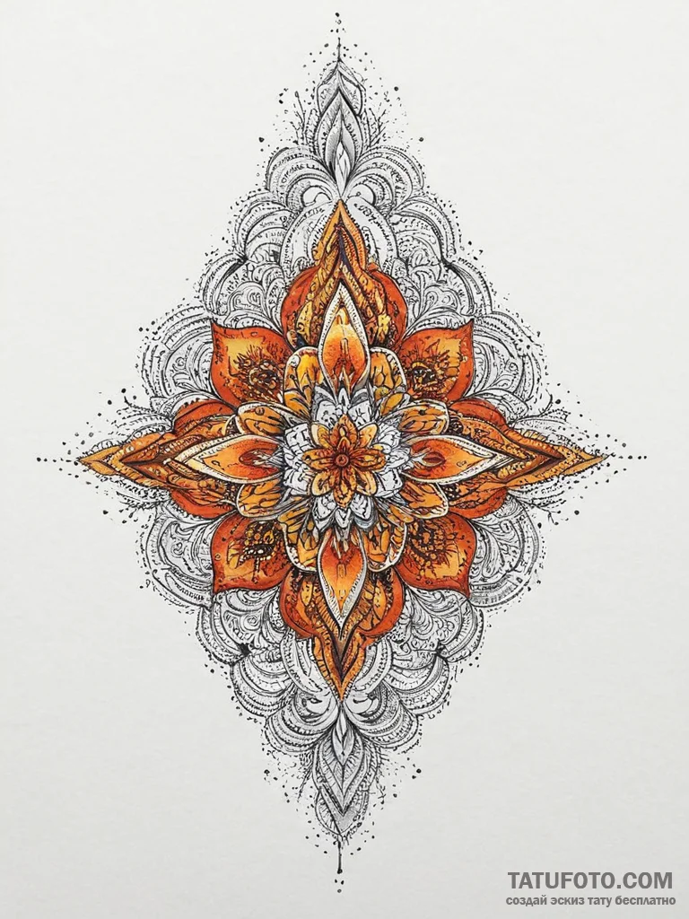 Tattoo sketch amber, artistic tattoo sketch,... - эскиз тату (№1757258916_0, 07.09.2025 15:28) — Tatufoto.com