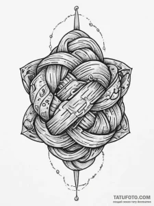 Tattoo sketch knot, tattoo flash sheet design... - эскиз тату (№1757261875_0, 07.09.2025 16:17) — Tatufoto.com