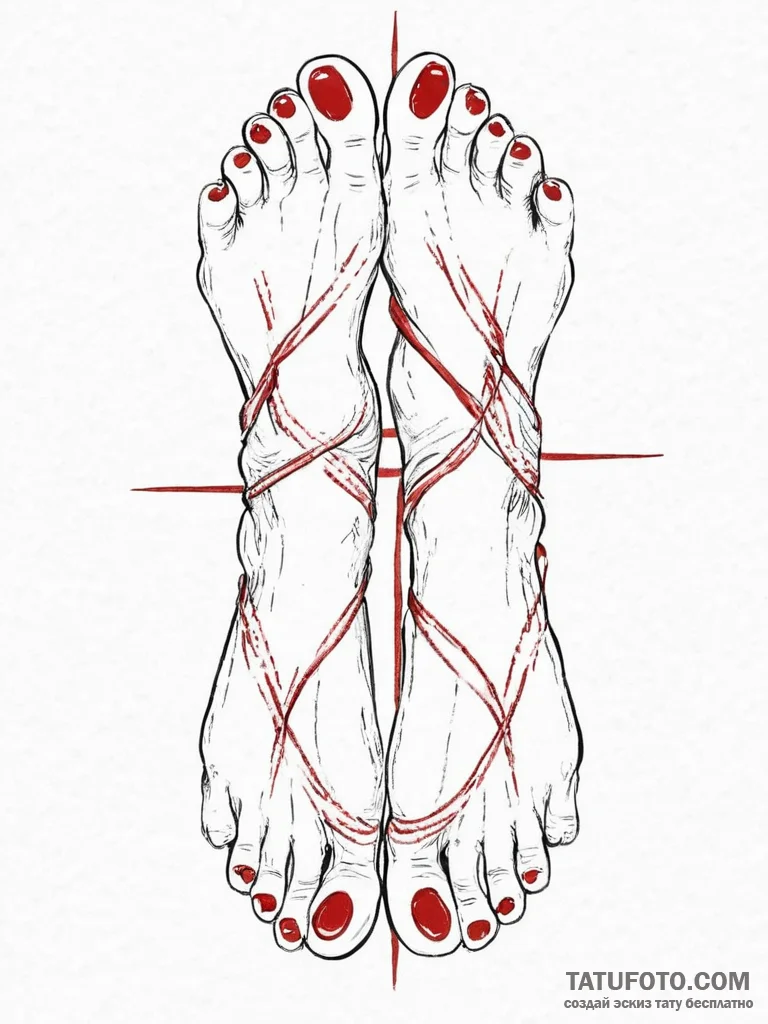 Tattoo sketch foot, tattoo drawing outline, b... - эскиз тату (№1757270444_0, 07.09.2025 18:40) — Tatufoto.com