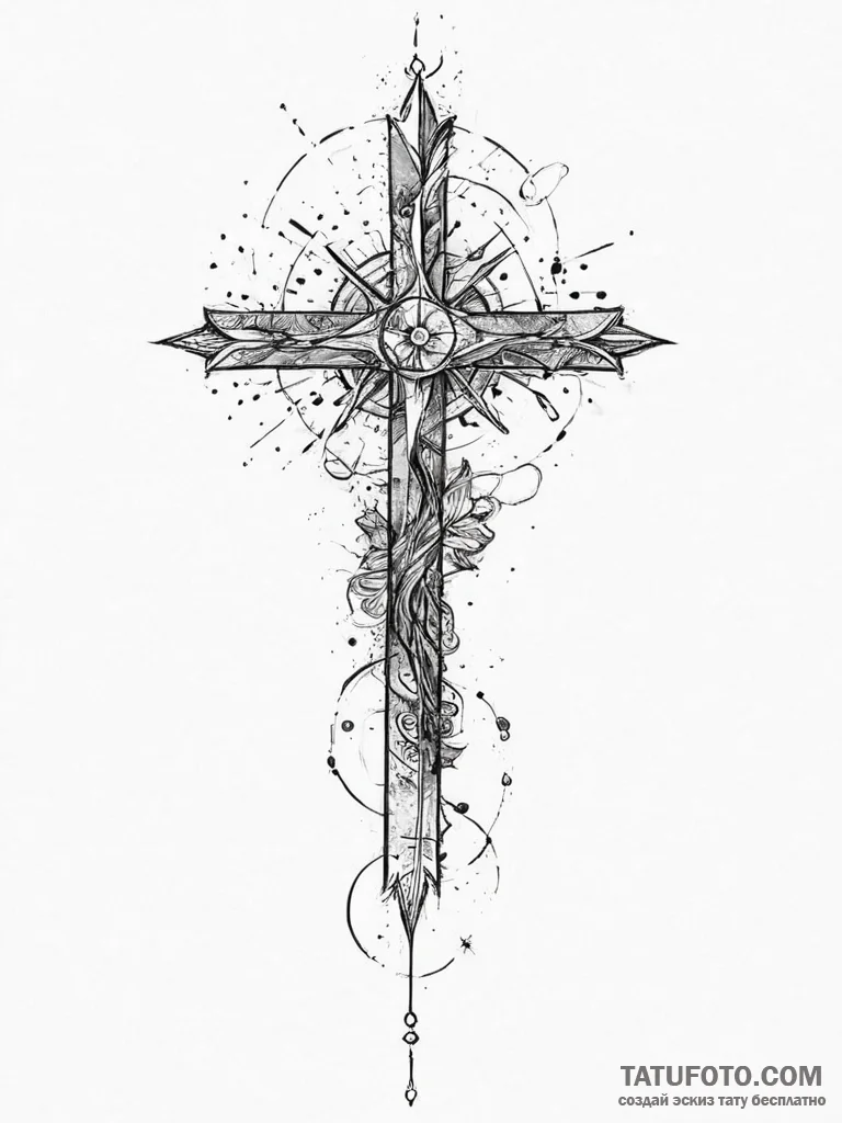 Tattoo sketch tour guide a person with a map,... - эскиз тату (№1757272655_0, 07.09.2025 19:17) — Tatufoto.com