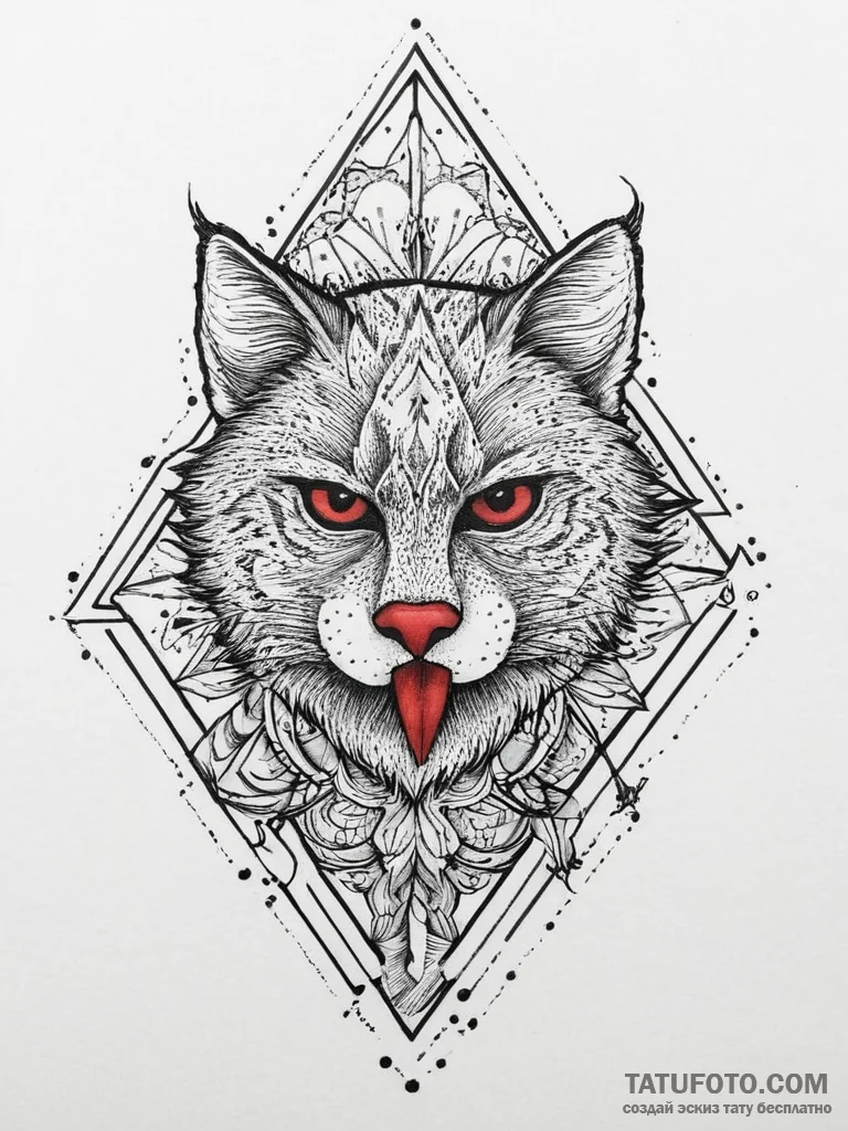 Tattoo sketch cutting board with a knife, tat... - эскиз тату (№1757274878_0, 07.09.2025 19:54) — Tatufoto.com