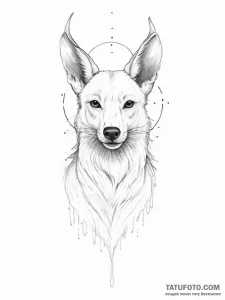 животные - эскиз тату (№1757276075_0, 07.09.2025 20:14) — Tatufoto.com