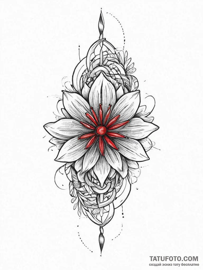 Tattoo sketch feeling, concept art for tattoo... - эскиз тату (№1757280074_0, 07.09.2025 21:21) — Tatufoto.com