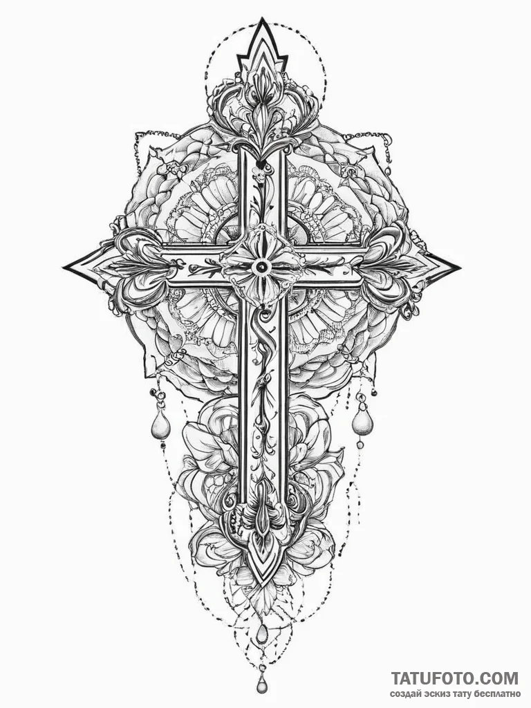 Tattoo sketch traditional dress with a quote,... - эскиз тату (№1757281274_0, 07.09.2025 21:41) — Tatufoto.com
