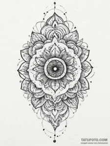 Tattoo sketch divine existence, tattoo flash... - эскиз тату (№1757285493_0, 07.09.2025 22:51) — Tatufoto.com