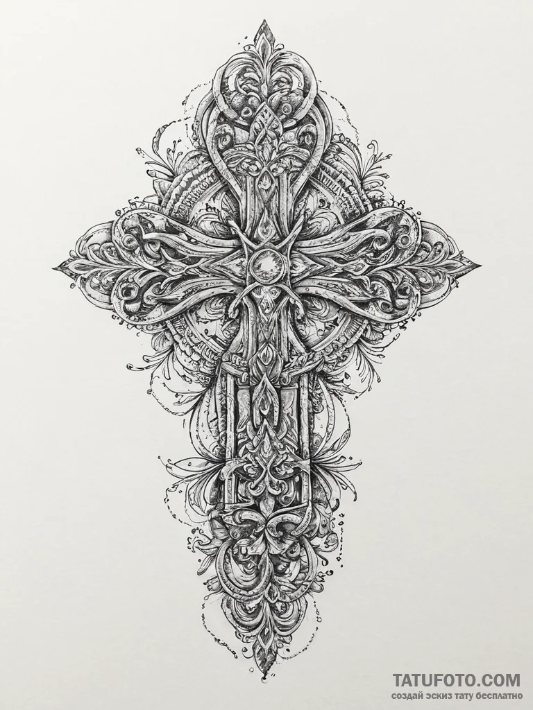 Tattoo sketch knot, ink illustration for tatt... - эскиз тату (№1757286889_0, 07.09.2025 23:14) — Tatufoto.com