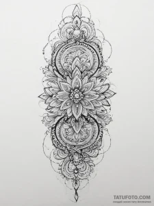 Tattoo sketch arm, ink illustration for tatto... - эскиз тату (№1757292729_0, 08.09.2025 00:52) — Tatufoto.com