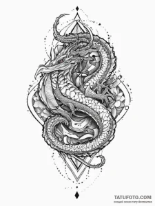 Tattoo sketch basilisk, tattoo flash sheet de... - эскиз тату (№1757337183_0, 08.09.2025 13:13) — Tatufoto.com