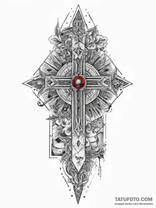 Tattoo sketch tarot card emperor, tattoo flas... - эскиз тату (№1757341714_0, 08.09.2025 14:28) — Tatufoto.com