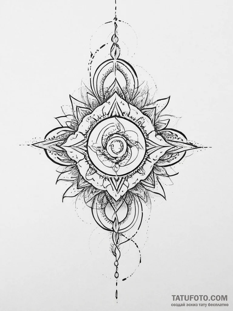 Tattoo sketch energy - эскиз тату (№1757343304_0, 08.09.2025 14:55) — Tatufoto.com
