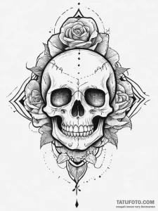 Tattoo sketch узор вокруг глаза, tattoo flash... - эскиз тату (№1757346496_0, 08.09.2025 15:48) — Tatufoto.com