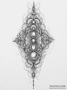 Tattoo sketch pearl string tattoo, tattoo ske... - эскиз тату (№1757355680_0, 08.09.2025 18:21) — Tatufoto.com