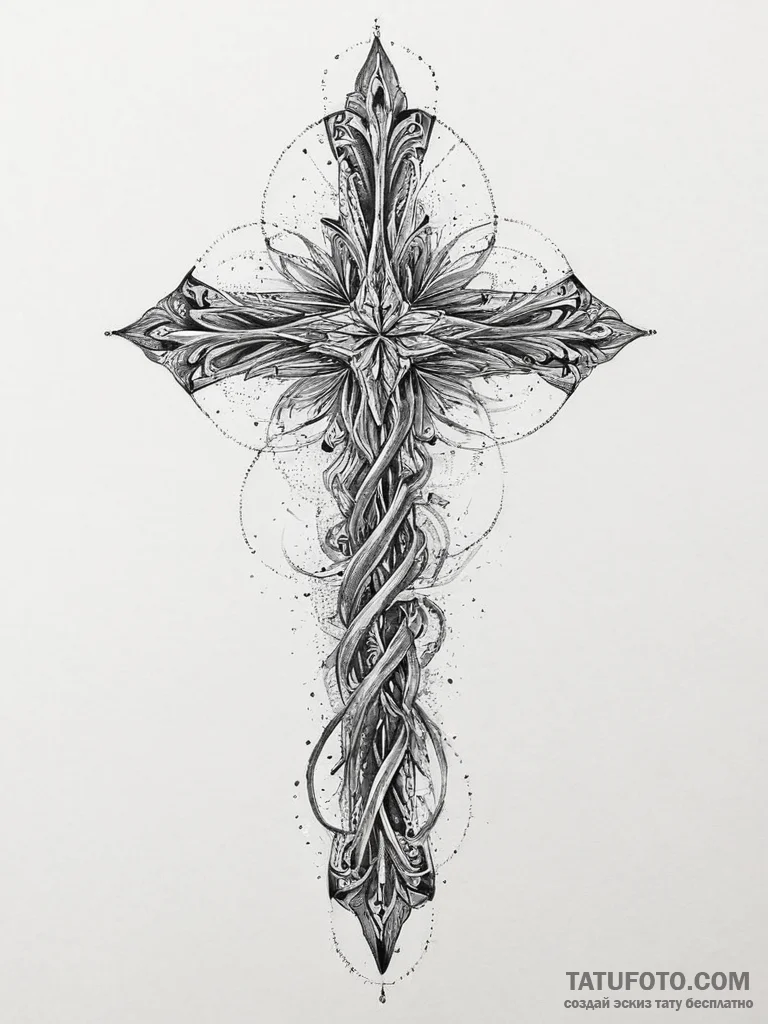 Tattoo sketch magical abstract, artistic tatt... - эскиз тату (№1757356072_0, 08.09.2025 18:27) — Tatufoto.com