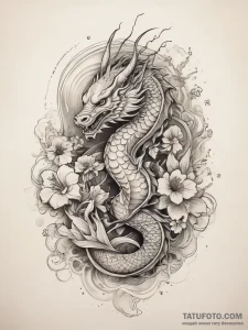 Tattoo sketch opal, tattoo flash sheet design... - эскиз тату (№1757358271_0, 08.09.2025 19:04) — Tatufoto.com