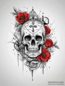 Tattoo sketch lock, tattoo drawing outline, o... - эскиз тату (№1757359258_0, 08.09.2025 19:20) — Tatufoto.com