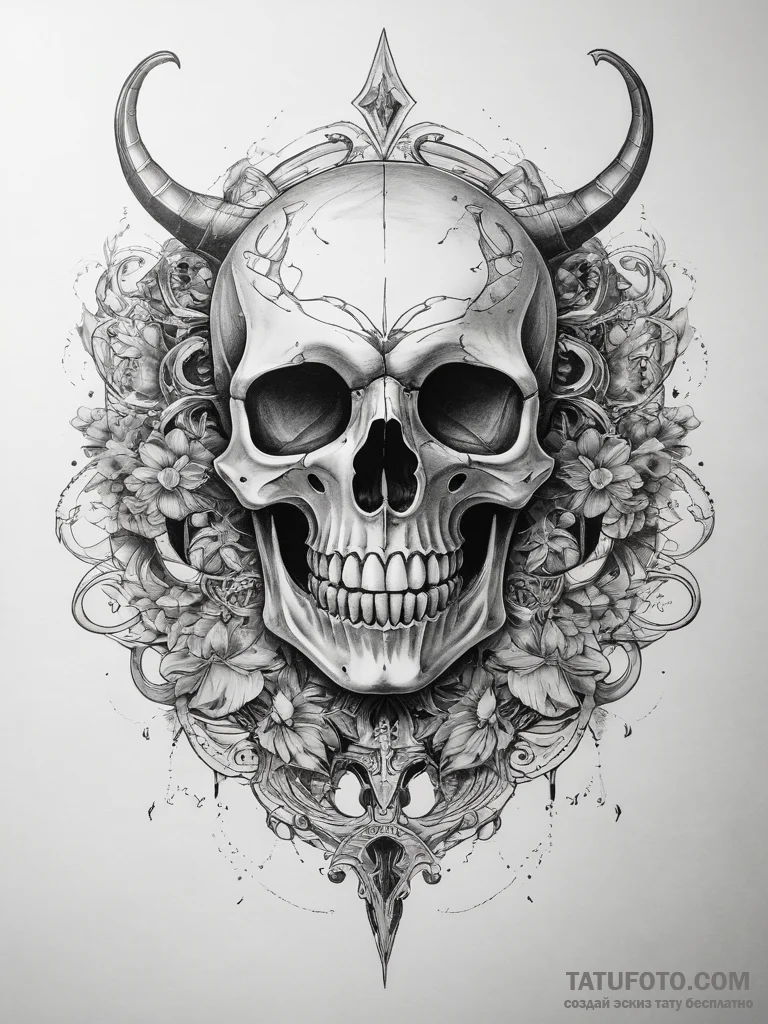 Tattoo sketch alchemy - эскиз тату (№1757360051_0, 08.09.2025 19:34) — Tatufoto.com