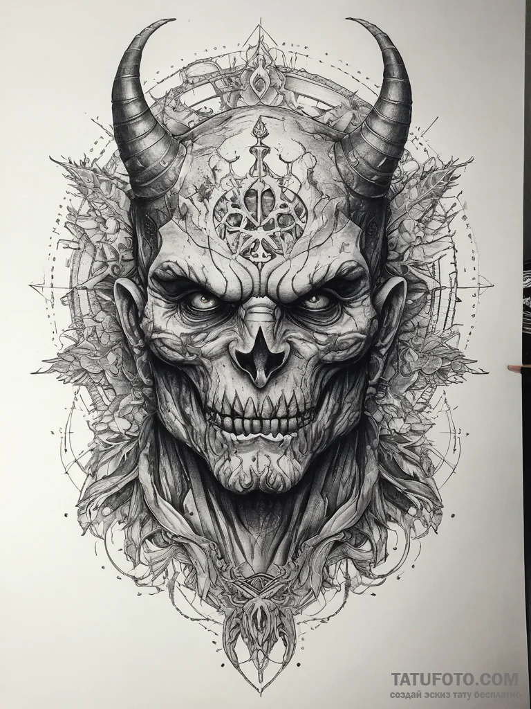 Tattoo sketch a quiet place monster silhouett... - эскиз тату (№1757362241_0, 08.09.2025 20:10) — Tatufoto.com