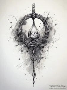 Tattoo sketch magical rope, tattoo sketch des... - эскиз тату (№1757365819_0, 08.09.2025 21:10) — Tatufoto.com