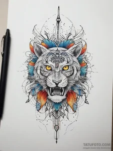Tattoo sketch beginning, tattoo sketch design... - эскиз тату (№1757376945_0, 09.09.2025 00:15) — Tatufoto.com