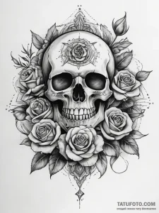 Tattoo sketch elegant tattoo, artistic tattoo... - эскиз тату (№1757377541_0, 09.09.2025 00:25) — Tatufoto.com