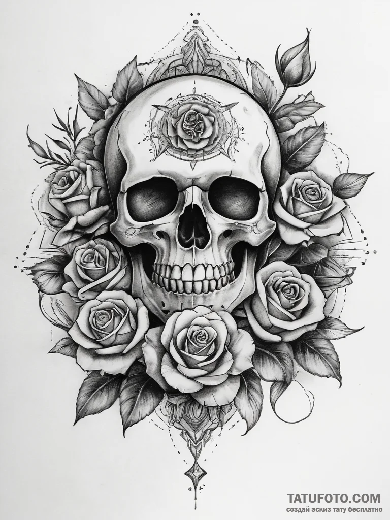 Tattoo sketch elegant tattoo, artistic tattoo... - эскиз тату (№1757377541_0, 09.09.2025 00:25) — Tatufoto.com