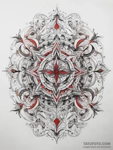 Tattoo sketch cosmic narrative, tattoo drawin... - эскиз тату (№1757380945_0, 09.09.2025 01:22) — Tatufoto.com