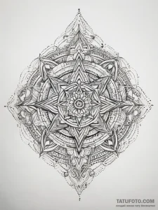Tattoo sketch needle and thread with a quote,... - эскиз тату (№1757385503_0, 09.09.2025 02:38) — Tatufoto.com