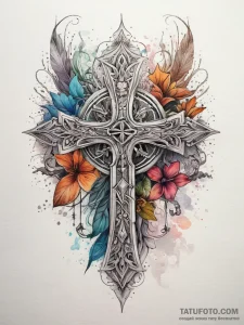 Tattoo sketch mystical spring, tattoo line ar... - эскиз тату (№1757394010_0, 09.09.2025 05:00) — Tatufoto.com