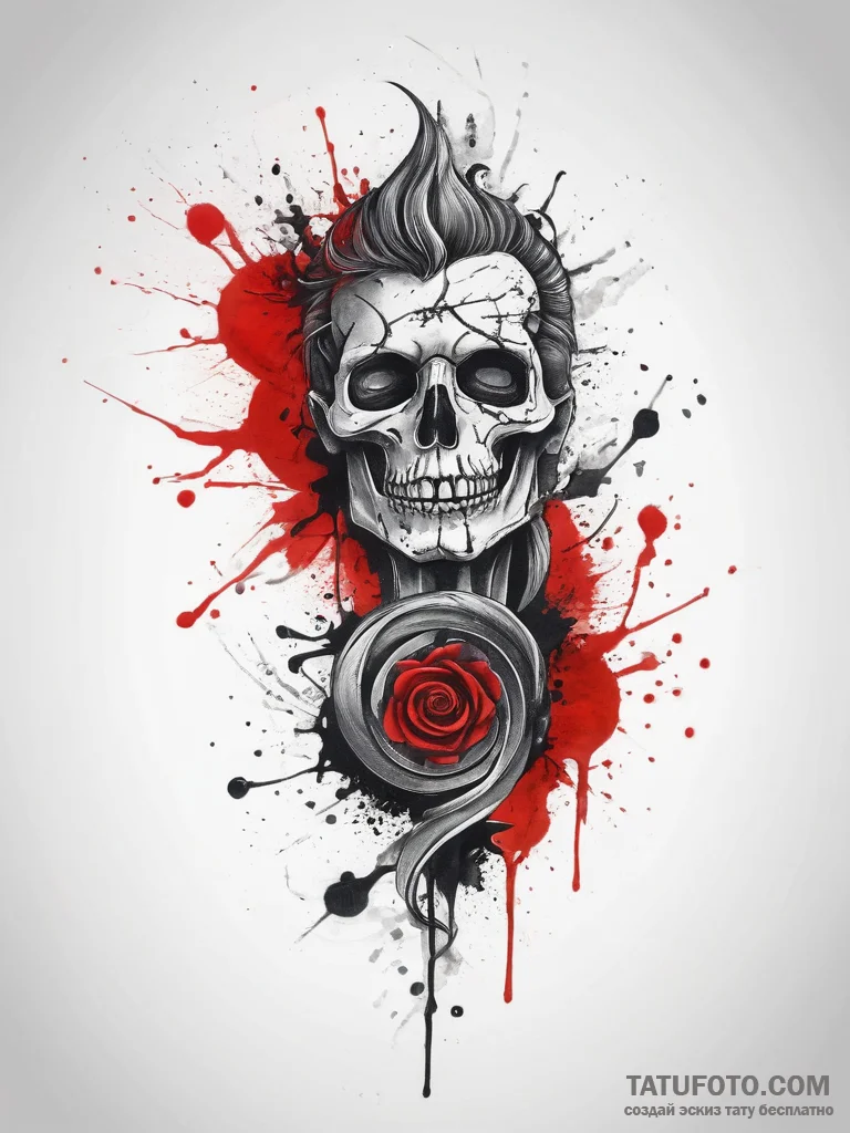Tattoo sketch a symbolic event, tattoo sketch... - эскиз тату (№1757395979_0, 09.09.2025 05:32) — Tatufoto.com