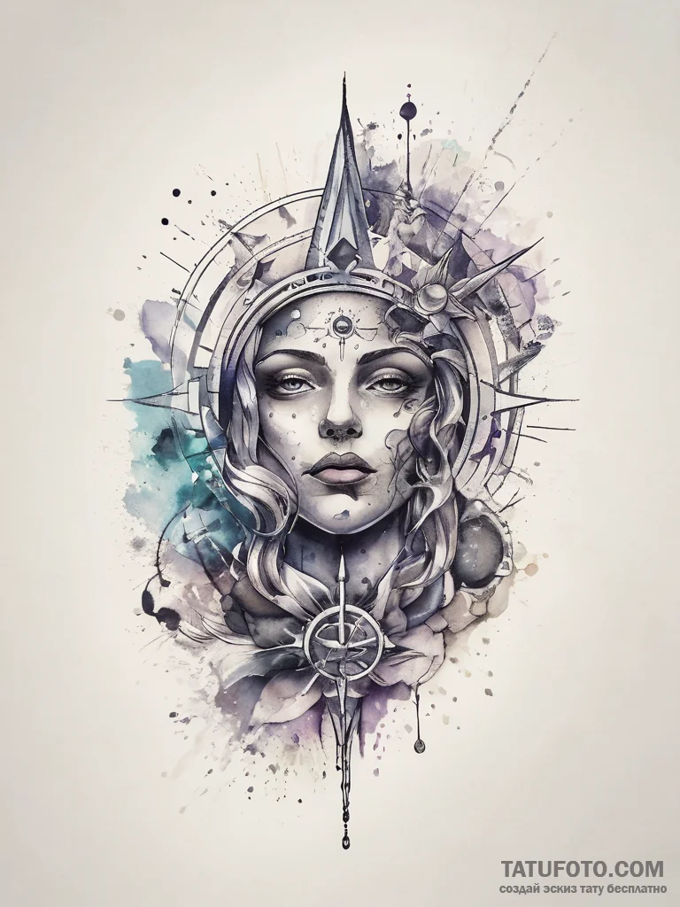 Tattoo sketch cosmic evolution, tattoo sketch... - эскиз тату (№1757396391_0, 09.09.2025 05:39) — Tatufoto.com