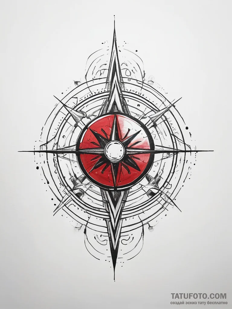 Tattoo sketch cosmic history, concept art for... - эскиз тату (№1757397774_0, 09.09.2025 06:02) — Tatufoto.com
