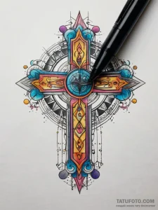 Tattoo sketch a talisman, concept art for tat... - эскиз тату (№1757398178_0, 09.09.2025 06:09) — Tatufoto.com