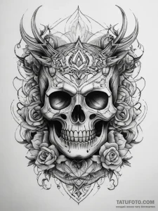 Tattoo sketch purgatory, tattoo flash sheet d... - эскиз тату (№1757412238_0, 09.09.2025 10:03) — Tatufoto.com